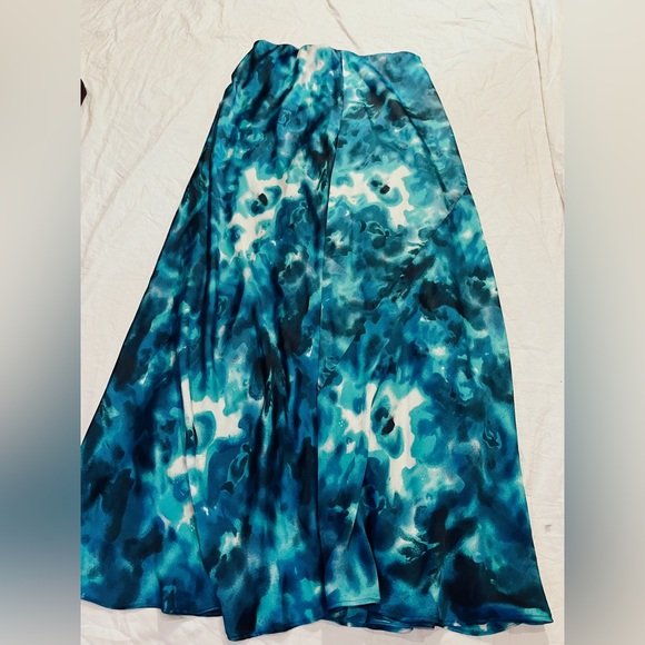 Cato Dresses & Skirts - Cato Blue Tie Dye maxi skirt